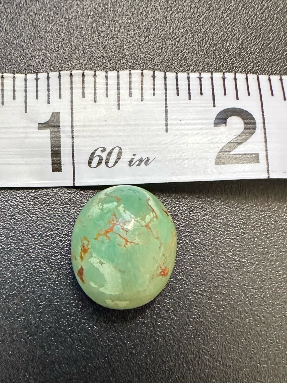 Turquoise Stone Blue Green Cab 16.2ct - Picture 4 of 7
